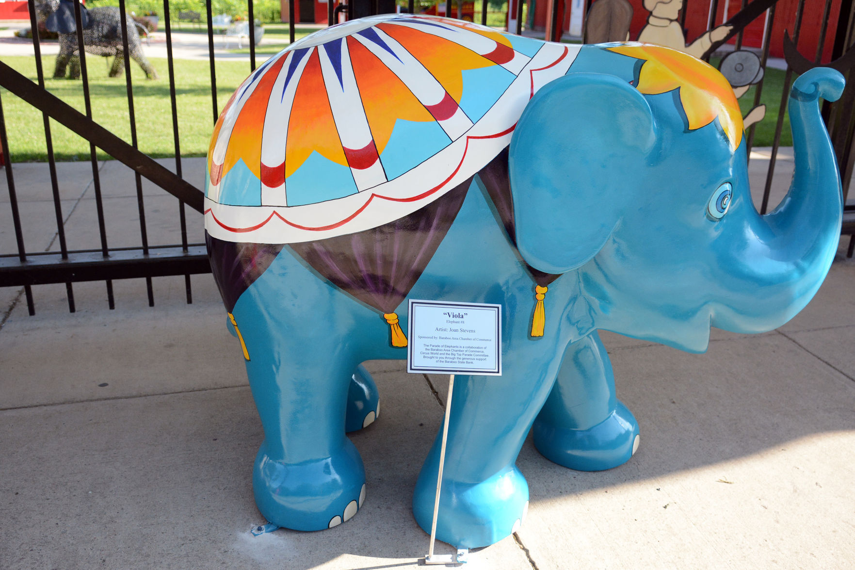 Parade of elephants